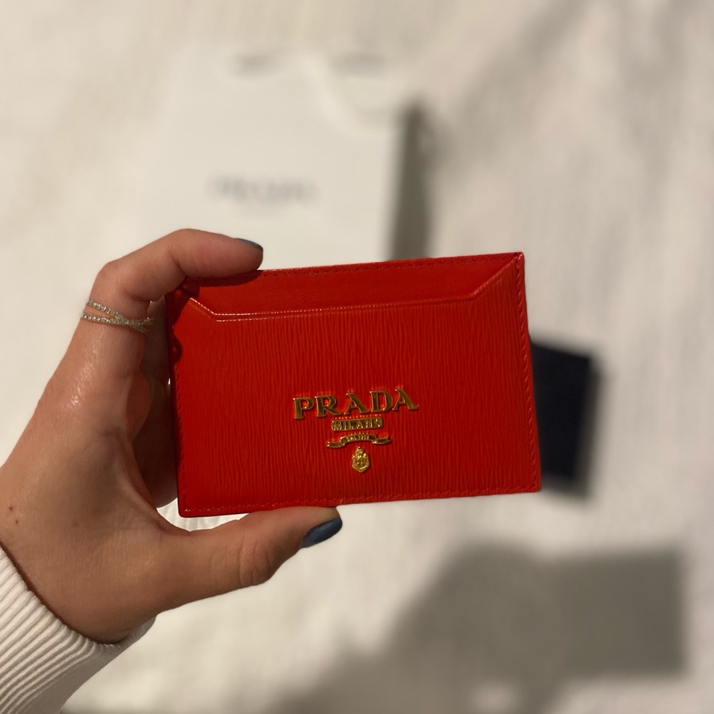 Prada Saffiano Card Holder